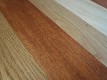 Load image into Gallery viewer, OAK WALNUT MAHOGANY MAPLE SERVING TRAY