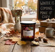 Load image into Gallery viewer, FALLEN LEAVES SOY BLEND CANDLE