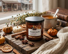 Load image into Gallery viewer, PUMPKIN SOUFFLE SOY CANDLE