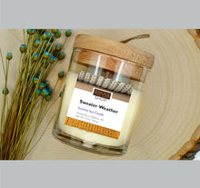 Load image into Gallery viewer, SWEATER WEATHER SOY CANDLE