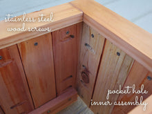 Load image into Gallery viewer, Farmhouse planter assembly