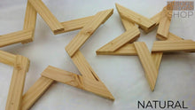 Load image into Gallery viewer, SINGLE WOOD STAR SET