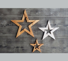 Load image into Gallery viewer, SINGLE WOOD STAR SET
