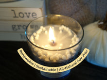 Load image into Gallery viewer, SWEET MIDNIGHT SNOW SOY BLEND CANDLE
