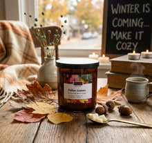 Load image into Gallery viewer, FALLEN LEAVES SOY BLEND CANDLE
