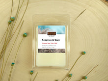 Load image into Gallery viewer, SEAGRASS &amp; SAGE SOY CANDLE
