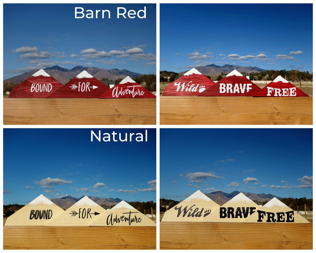 SPIRITED WOOD MOUNTAIN SET