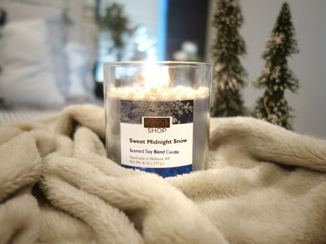 SWEET MIDNIGHT SNOW SOY BLEND CANDLE