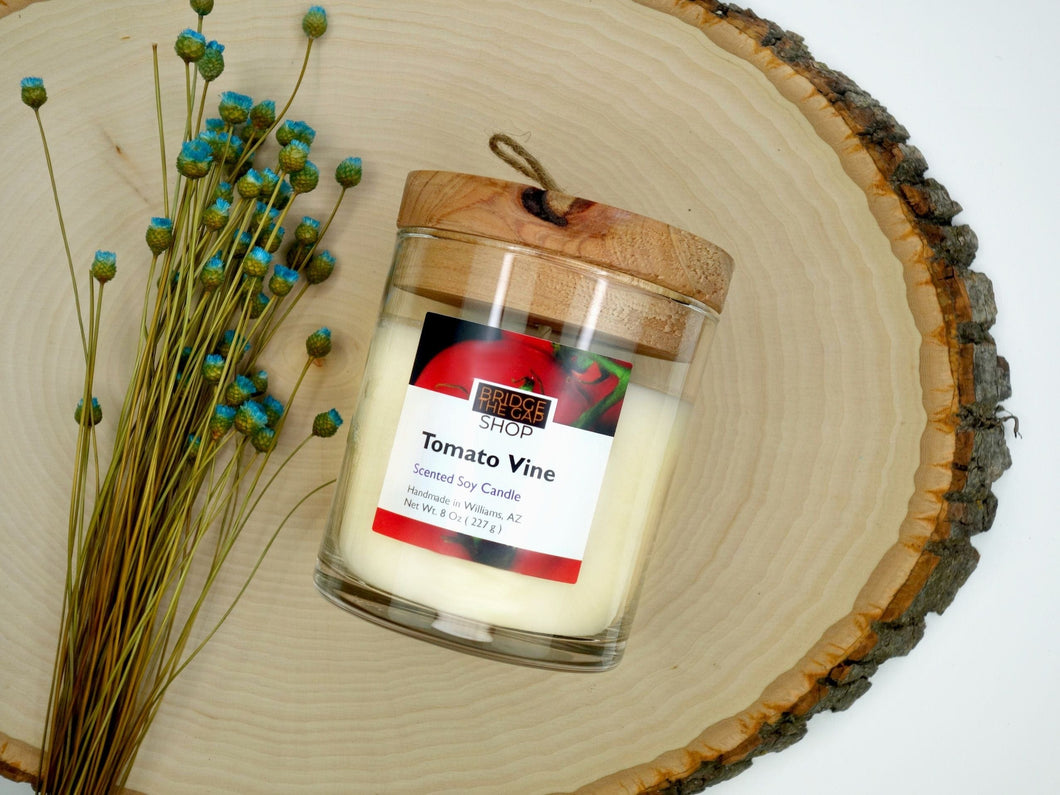 TOMATO VINE SOY CANDLE